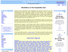 Tablet Screenshot of hitchhikers.hospitalityclub.org
