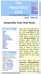 Mobile Screenshot of chat.hospitalityclub.org